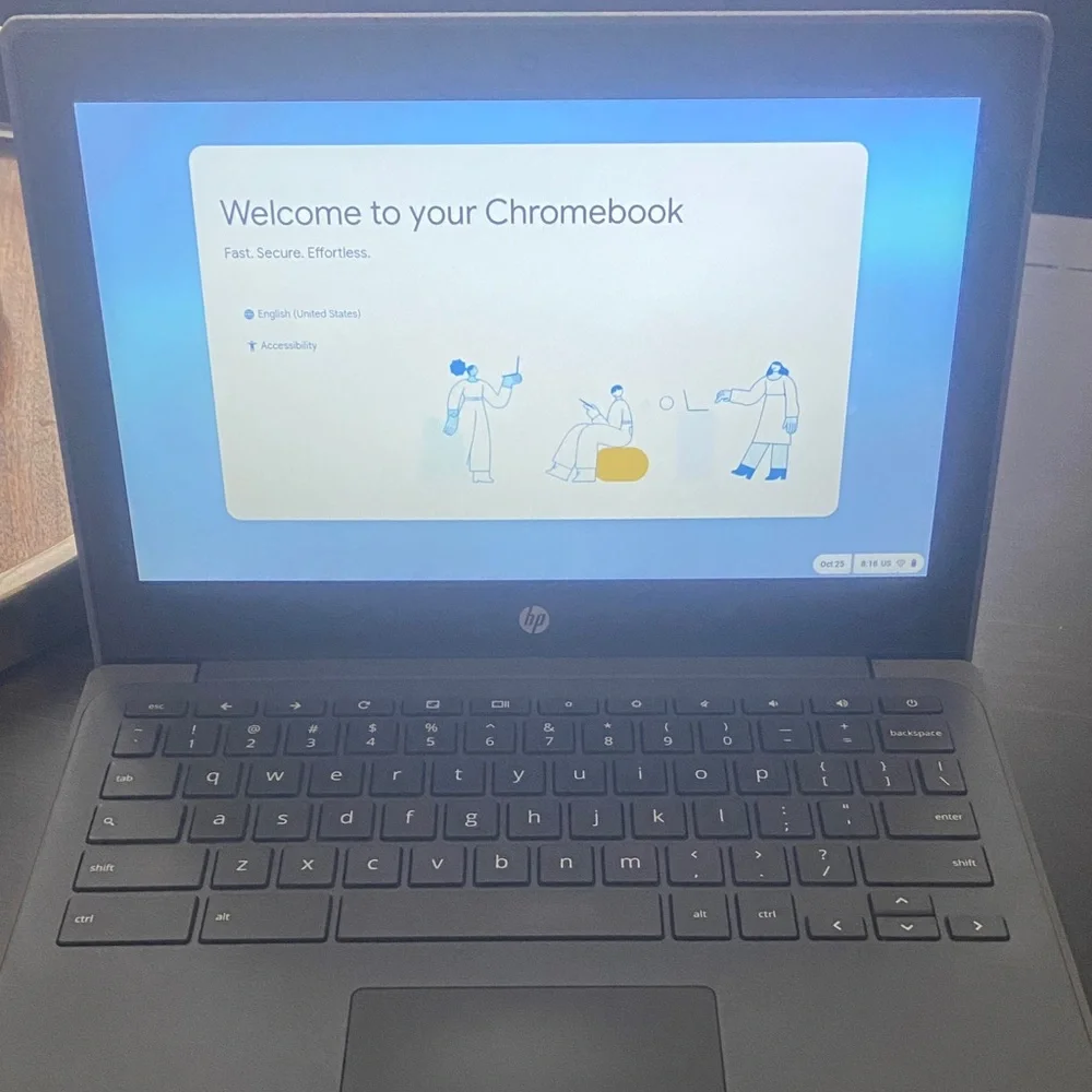 HP Chromebook - Charcoal Black